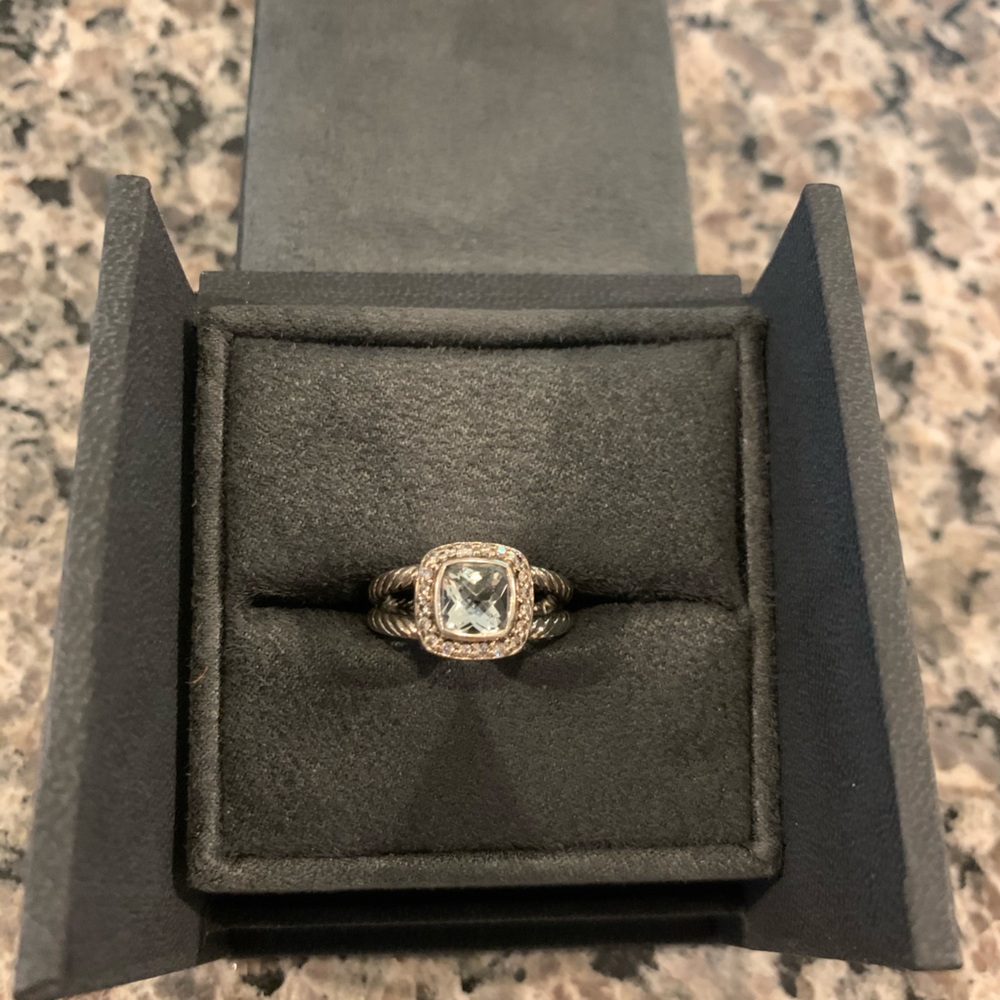 David Yurman - Petite Albion Ring with Diamonds